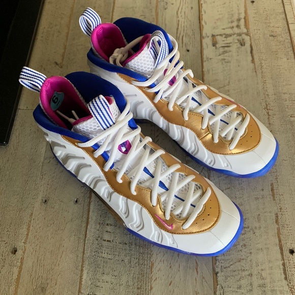 🌼NIKE🌼LITTLE POSITE ONE GS ‘Fuchsia Blast’ - Picture 3 of 10